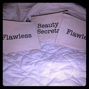 Canvas make up bags